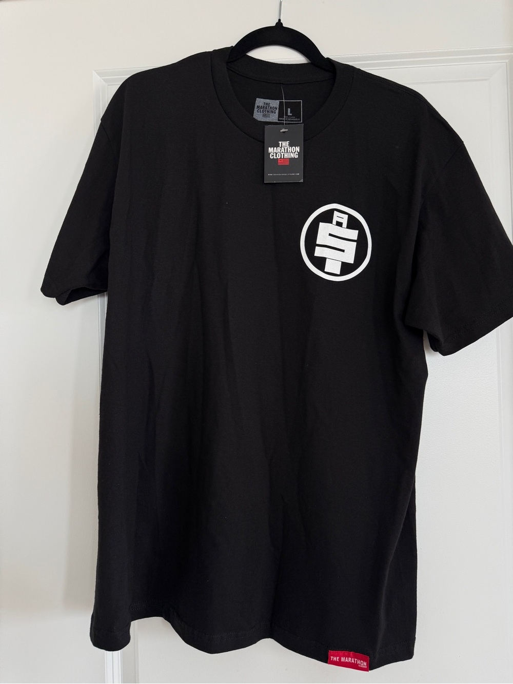 The Marathon Clothing Black Short-Sleeve Tee